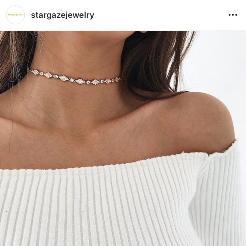 Arabella Gold Chocker